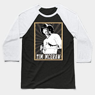 80s Style Tim McGraw Baseball T-Shirt